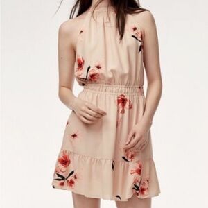 Aritzia - WILFRED - Effet Beige Floral Mini Dress - Pink